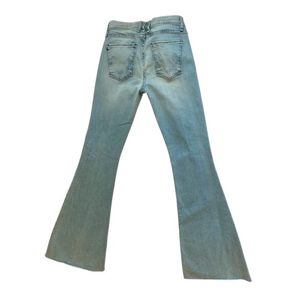 Anthropologie McGuire Denim Majorelle Flare Jeans Distressed - Picture 6 of 6